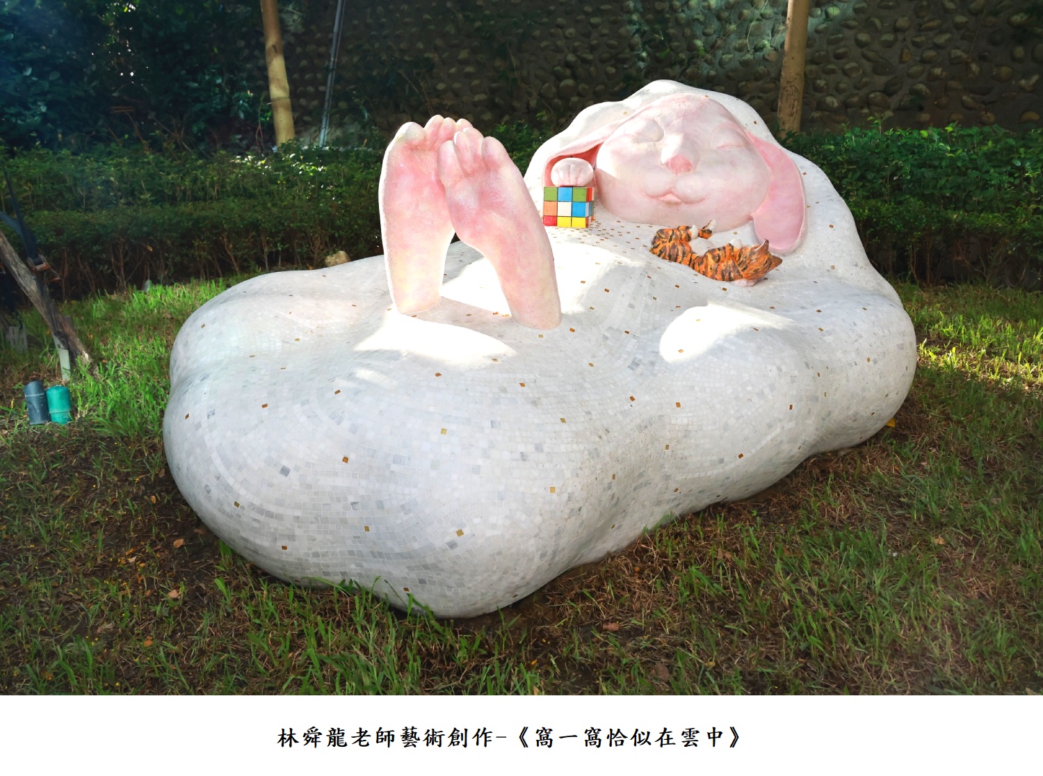 林舜龍老師藝術創作-《窩一窩恰似在雲中》